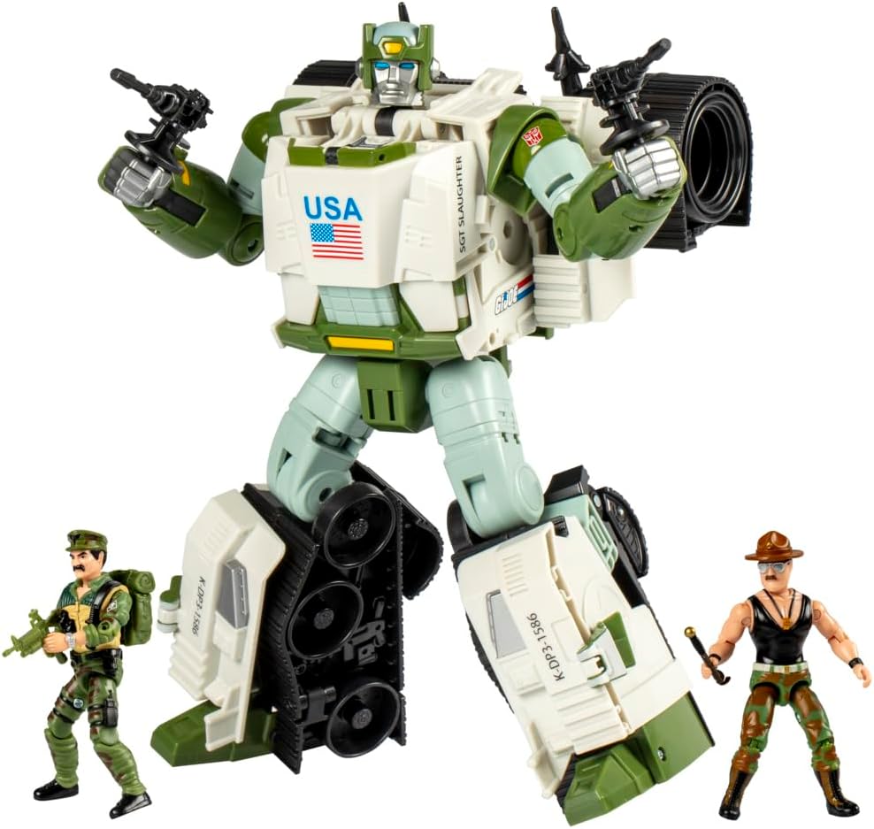 Transformers Collaborative G.I. Joe x Autobot Kup Triple T Action Figure