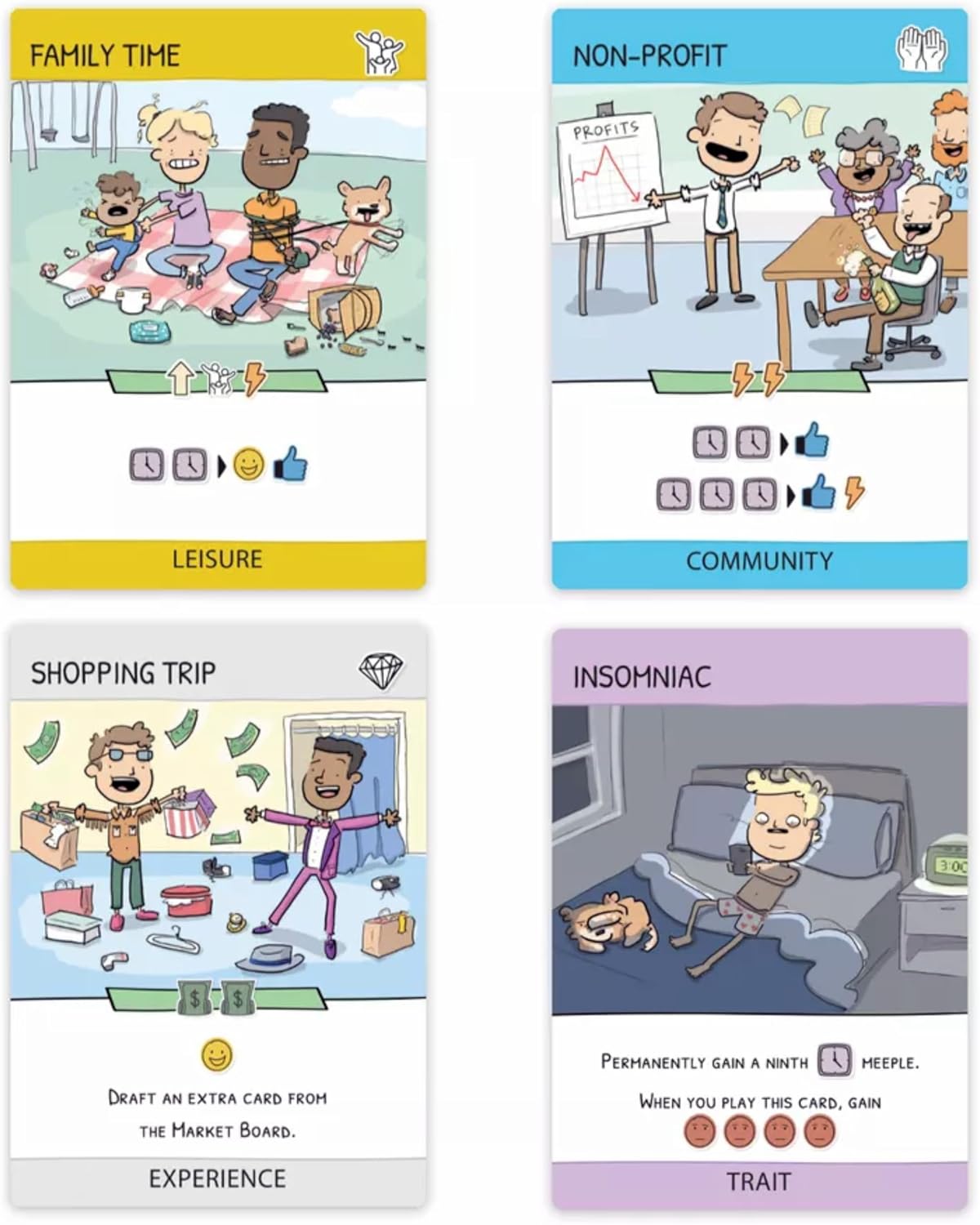 Brotherwise Games Adulthood – Relatable Life Strategy Board Game, Navigate Challenges of Growing Up, Fun for 2-4 Players, Ages 13+
