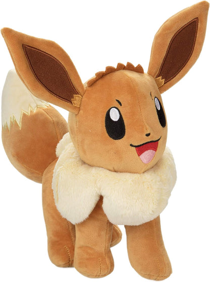 Pokémon PKW2456-30 cm Plüsch – Eevee, offizieller Plüsch