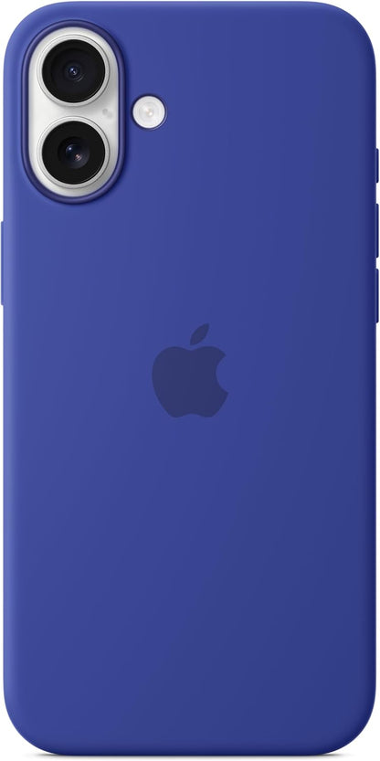 Apple - Back Cover For Mobile Phone - Magsafe Compatibility - Silicone - Ultramarine - For Iphone 16 Plus