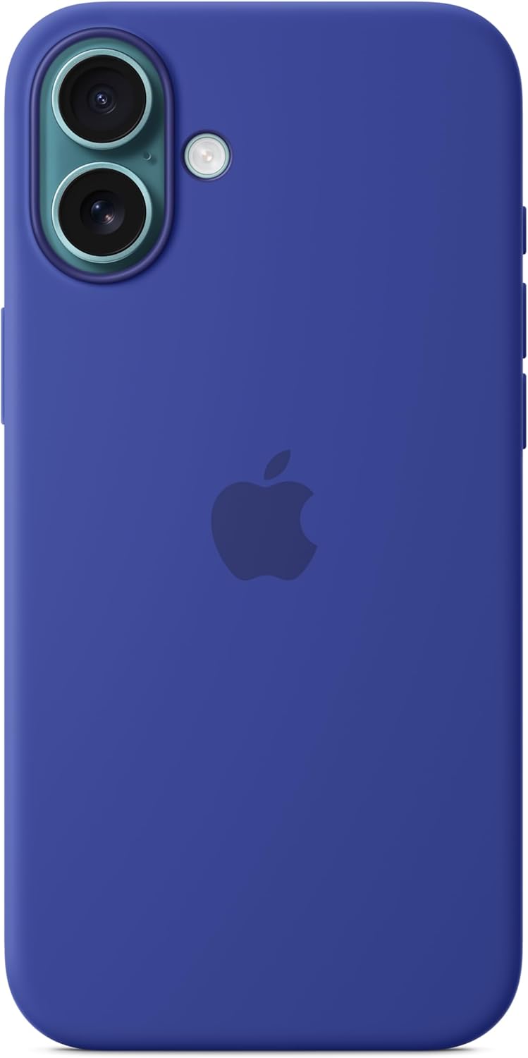 Apple - Back Cover For Mobile Phone - Magsafe Compatibility - Silicone - Ultramarine - For Iphone 16 Plus