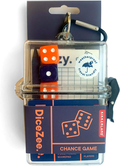 Kikkerland DiceZee Travel Game