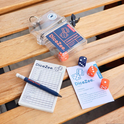 Kikkerland DiceZee Travel Game