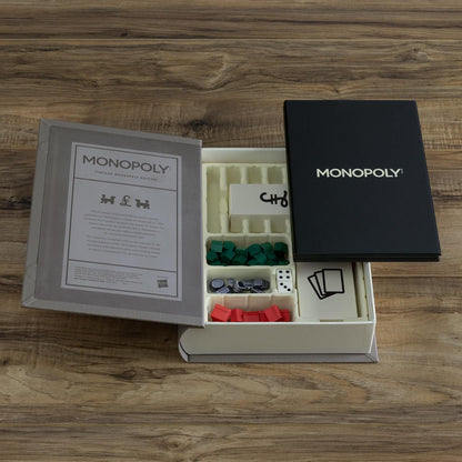 Monopoly Vintage Bookshelf Board Game UK Edition
