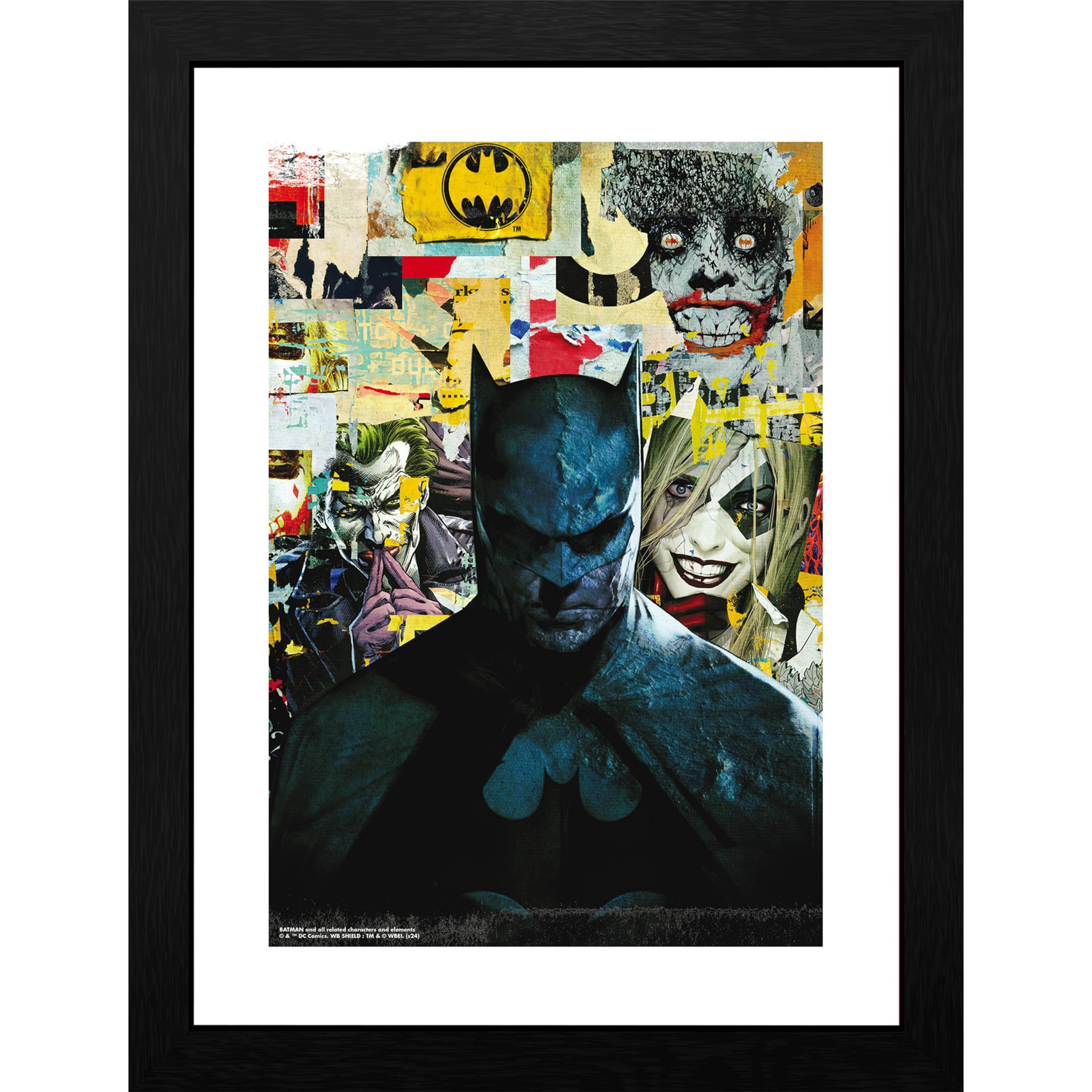 Dc Comics - Framed Print Batman (30X40) X2