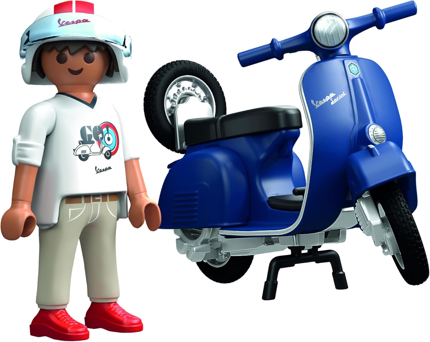 Playmobil - 1969 Vespa 150 Sprint Veloce, Blue (71622)