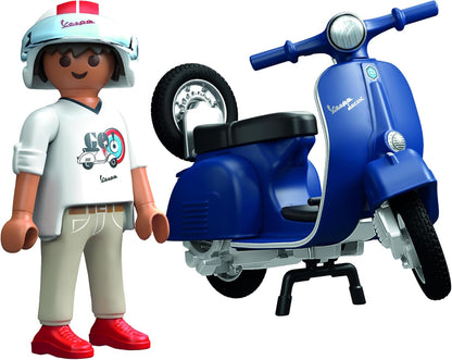 Playmobil - 1969 Vespa 150 Sprint Veloce, Blue (71622)