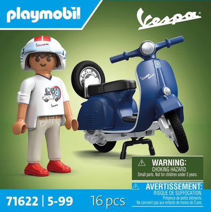Playmobil - 1969 Vespa 150 Sprint Veloce, Blue (71622)