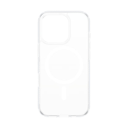 PanzerGlass ® HardCase Transparent w. White MagSafe iPhone 16 Pro