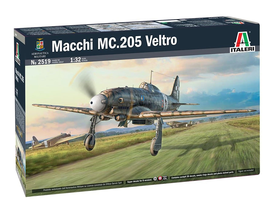 ITALERI IT2519JP 1/32 WW2 ITALIAN MAKI MC.205 BERTRO Japanese Instruction Manual Plastic Model (Airplane