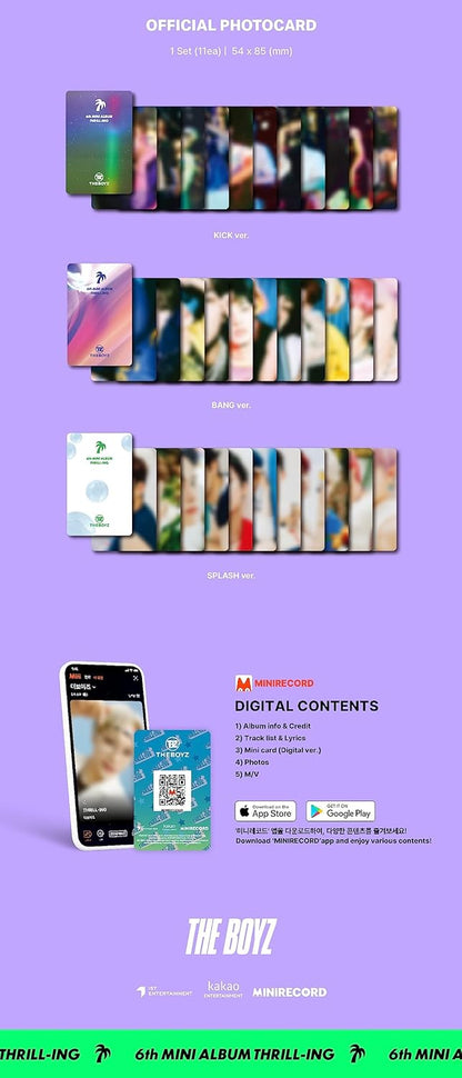 The boyz - Thrill-ing (6th mini album) [platform ver.] (Digital Only: DC)