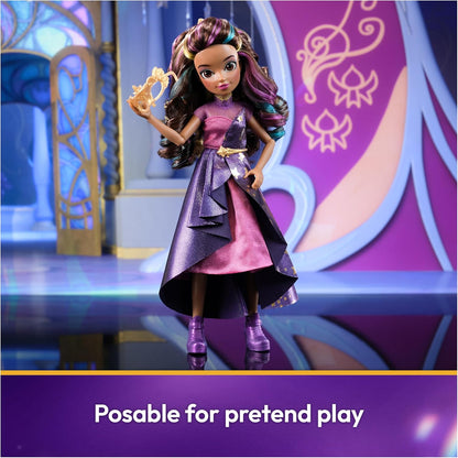 Unicorn Academy, Sophia Deluxe Masquerade Ball Doll with 9 Doll Accessories and Rainbow-Streaked Hair, 24.1cm, Dolls and Unicorn Toys for Girls