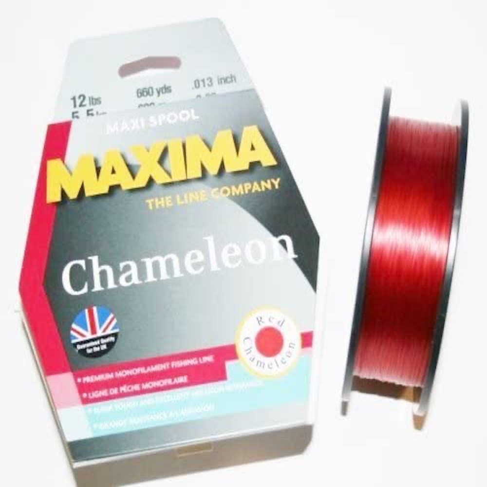 Maxima Maxima Red 600m Bulk Spool 12lb