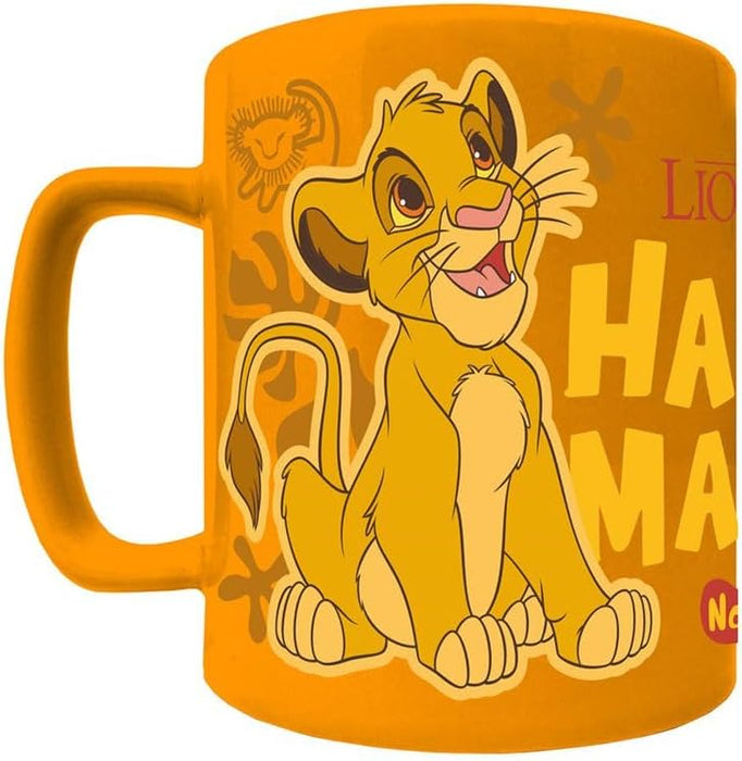 Pyramid International FZMG2400992 THE Lion King (Simba Smiling FACE) Fuzzy Mug, Multicolor, One Size