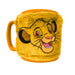 Pyramid International FZMG2400992 THE Lion King (Simba Smiling FACE) Fuzzy Mug, Multicolor, One Size