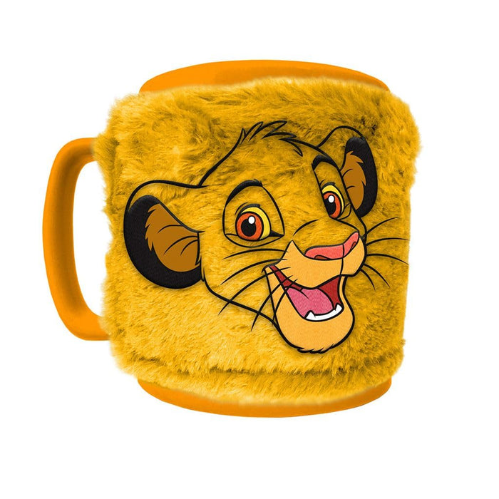 Pyramid International FZMG2400992 THE Lion King (Simba Smiling FACE) Fuzzy Mug, Multicolor, One Size