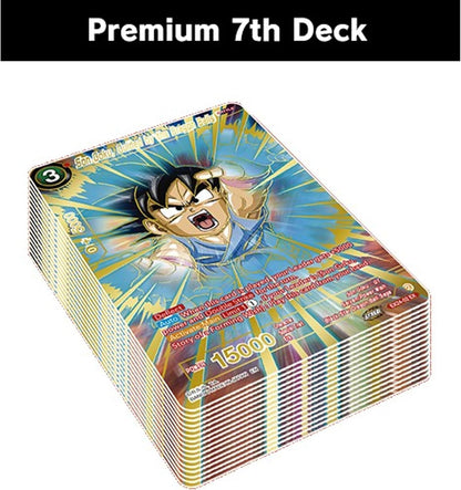 Bandai - BCL2729030 - Dragon Ball CG: Premium 7th Anniversary Box 2024 - Trading Card Game - Ages 6 Plus - 2 Players - 20-30 Minutes Playing Time