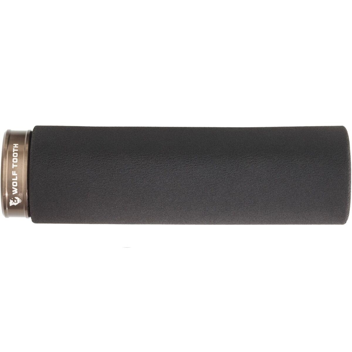 Wolf Tooth Components Lock-On Fat Paw Grip Black Grip W/ Espresso Collar, One Size