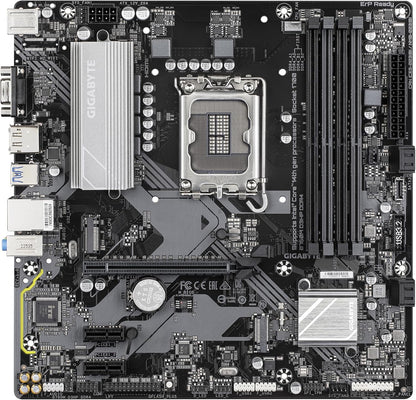 GIGABYTE B760M D3HP DDR4 Motherboard - Supports Intel Core 14th Gen CPUs, 4+1+1 Phases Digital VRM, up to 5333MHz DDR4 (OC), 2xPCIe 4.0 M.2, GbE LAN, USB 3.2 Gen1
