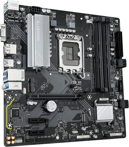 GIGABYTE B760M D3HP DDR4 Motherboard - Supports Intel Core 14th Gen CPUs, 4+1+1 Phases Digital VRM, up to 5333MHz DDR4 (OC), 2xPCIe 4.0 M.2, GbE LAN, USB 3.2 Gen1