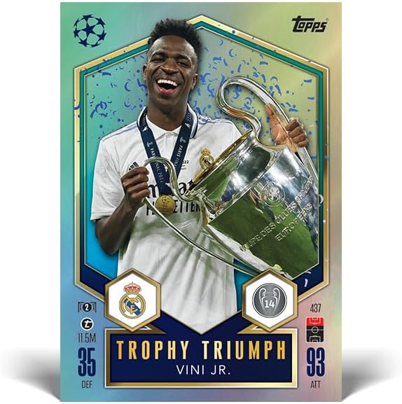 Topps Match Attax 24/25 - Advent Calendar - 120 Match Attax cards including 24 all new Festive cards plus a guaranteed new and exclusive Gold-Edge card!