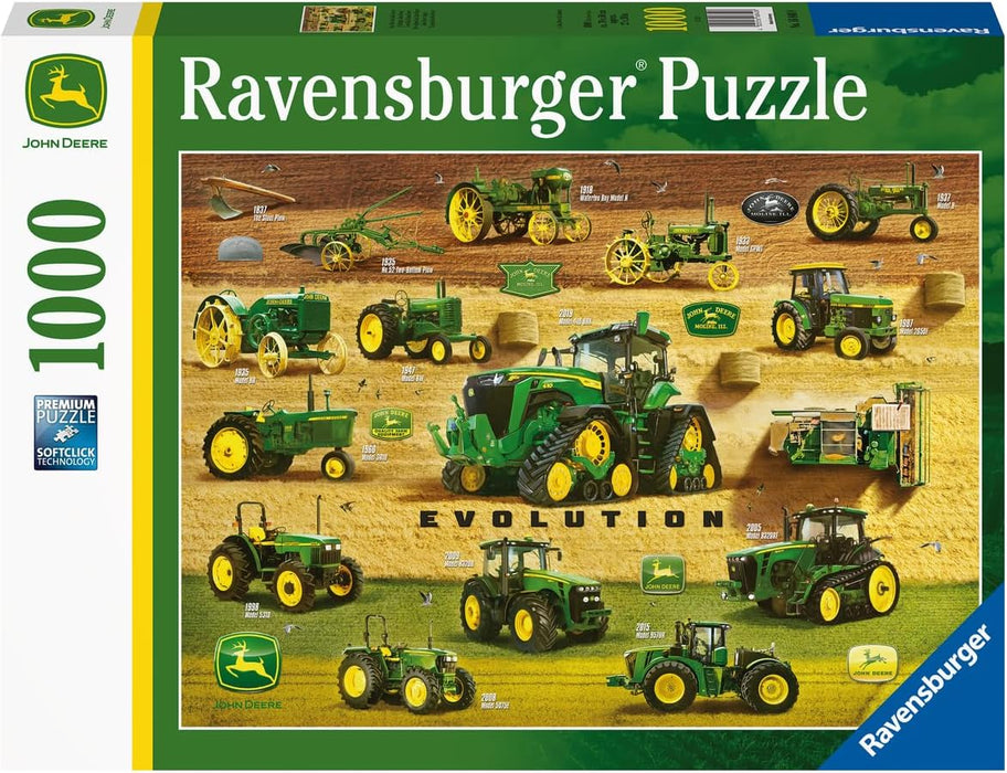 Ravensburger John Deere Legacy 1000 Piece Jigsaw Puzzle for Adults - 12000384 - Handcrafted Tooling, Made in Germany, Every Piece Fits Together Perfectly