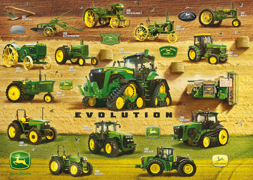 Ravensburger John Deere Legacy 1000 Piece Jigsaw Puzzle for Adults - 12000384 - Handcrafted Tooling, Made in Germany, Every Piece Fits Together Perfectly