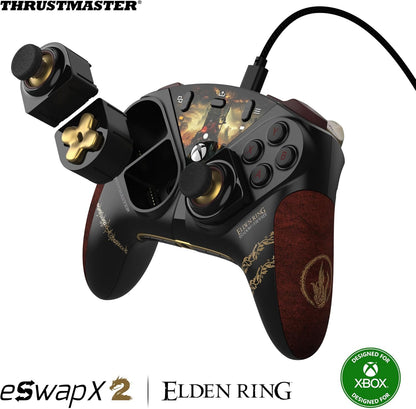 Thrustmaster ESWAP X2 ELDEN RING – Official ELDEN RING Shadow of the Erdtree Modular Gamepad for Xbox Series X|S and PC