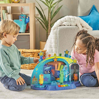 Learning Resources Numberblock Five’s Magical Superstar Stage, Toys for 3 Year Old Boys and Girls, Deluxe Playset with Five Figure Included