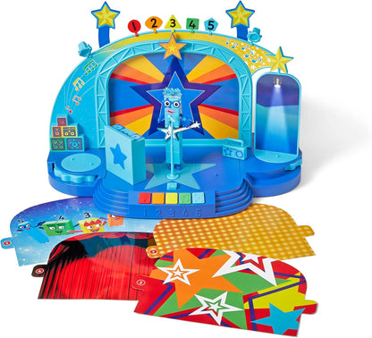 Learning Resources Numberblock Five’s Magical Superstar Stage, Toys for 3 Year Old Boys and Girls, Deluxe Playset with Five Figure Included