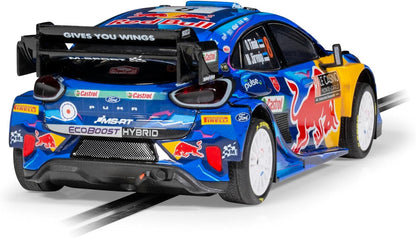 Scalextric Cars - C4501 Ford Puma Rally1 - Monte Carlo 2023 - Tanak/Jarveoja - Toy Slot Car for use with Race Tracks and Set - Gift Ideas for Kids and Adults, Scalextric Accessories