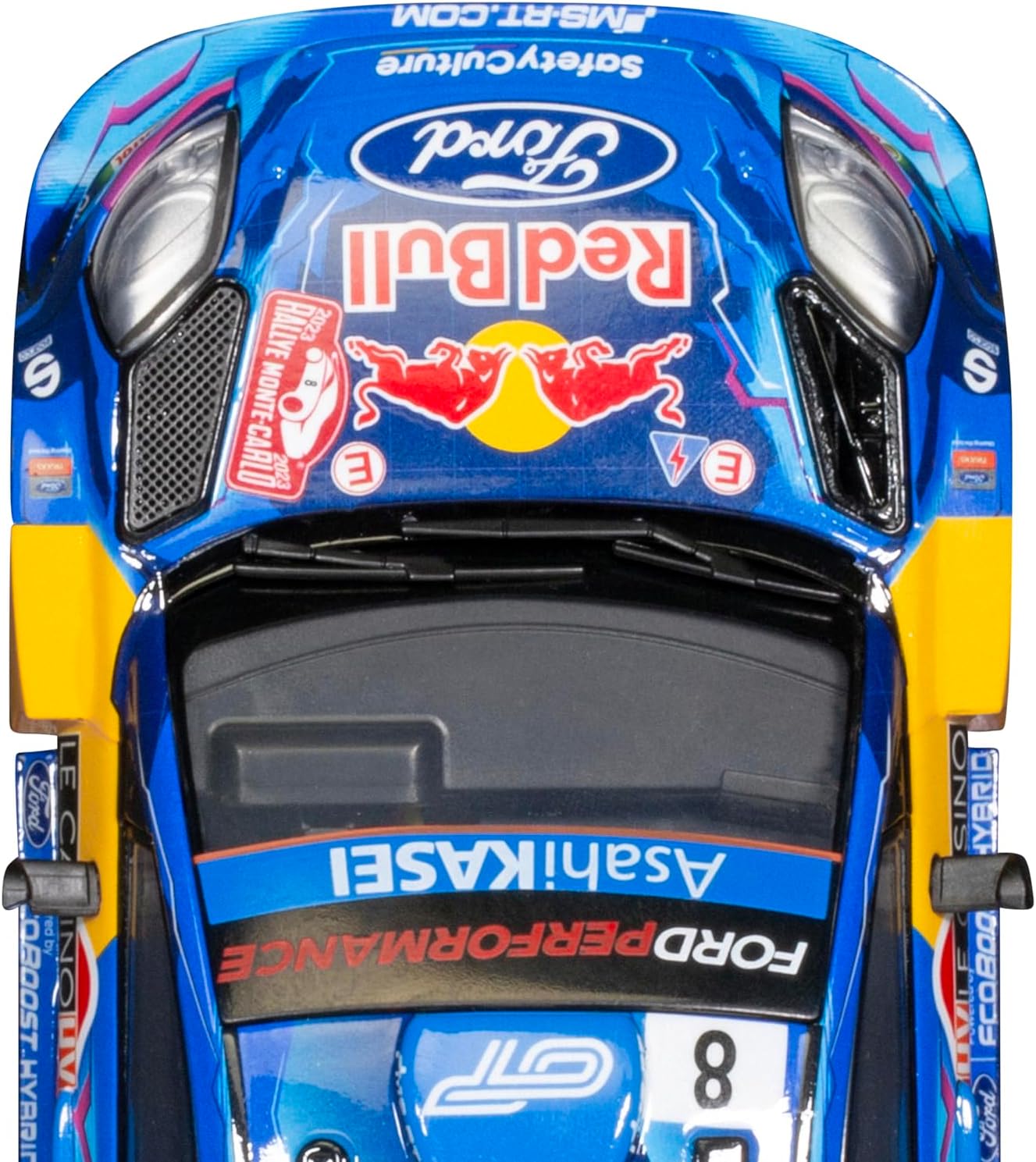 Scalextric Cars - C4501 Ford Puma Rally1 - Monte Carlo 2023 - Tanak/Jarveoja - Toy Slot Car for use with Race Tracks and Set - Gift Ideas for Kids and Adults, Scalextric Accessories