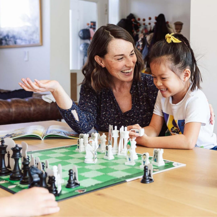 Story Time Chess - Beginners Chess, Kids Chess Set with Book, Chess Game, Traditional Learning Board Games for Boys & Girls Ages 3-103