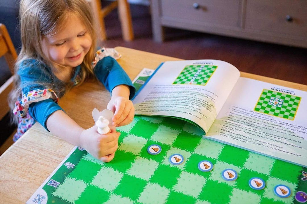 Story Time Chess - Beginners Chess, Kids Chess Set with Book, Chess Game, Traditional Learning Board Games for Boys & Girls Ages 3-103