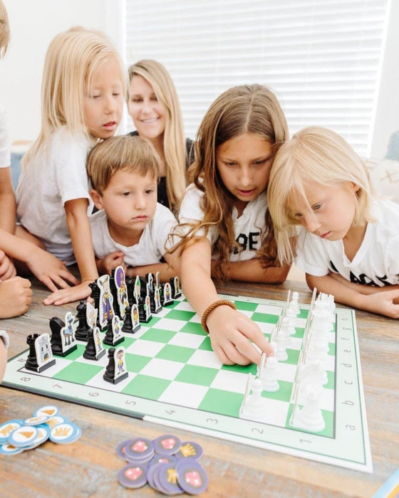 Story Time Chess - Beginners Chess, Kids Chess Set with Book, Chess Game, Traditional Learning Board Games for Boys & Girls Ages 3-103