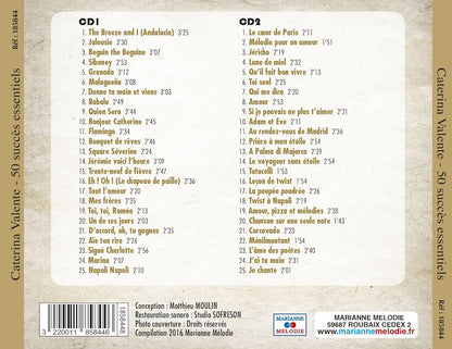 Caterina Valente - 50 Succes Essentiels 1955-1962 (2 Cd)