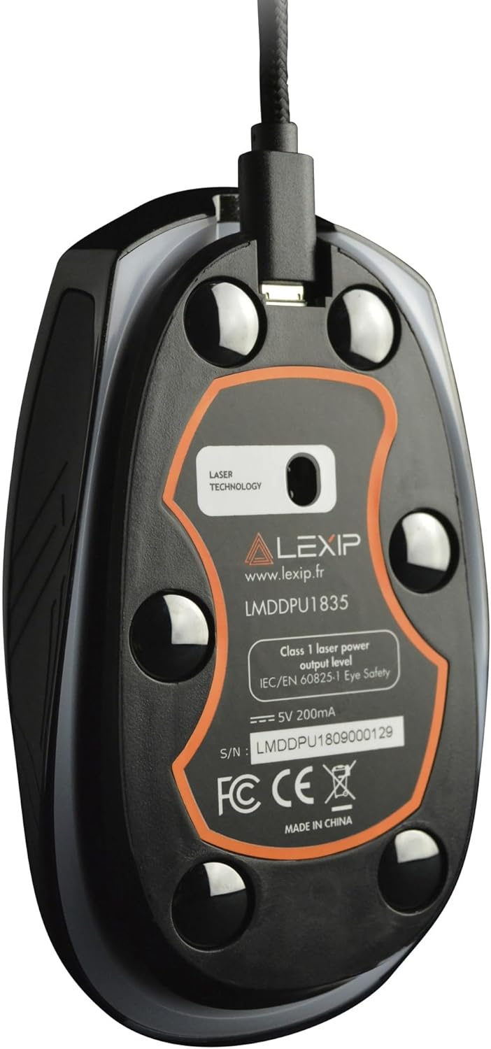 LEXIP PU94 3D WIRED MOUSE