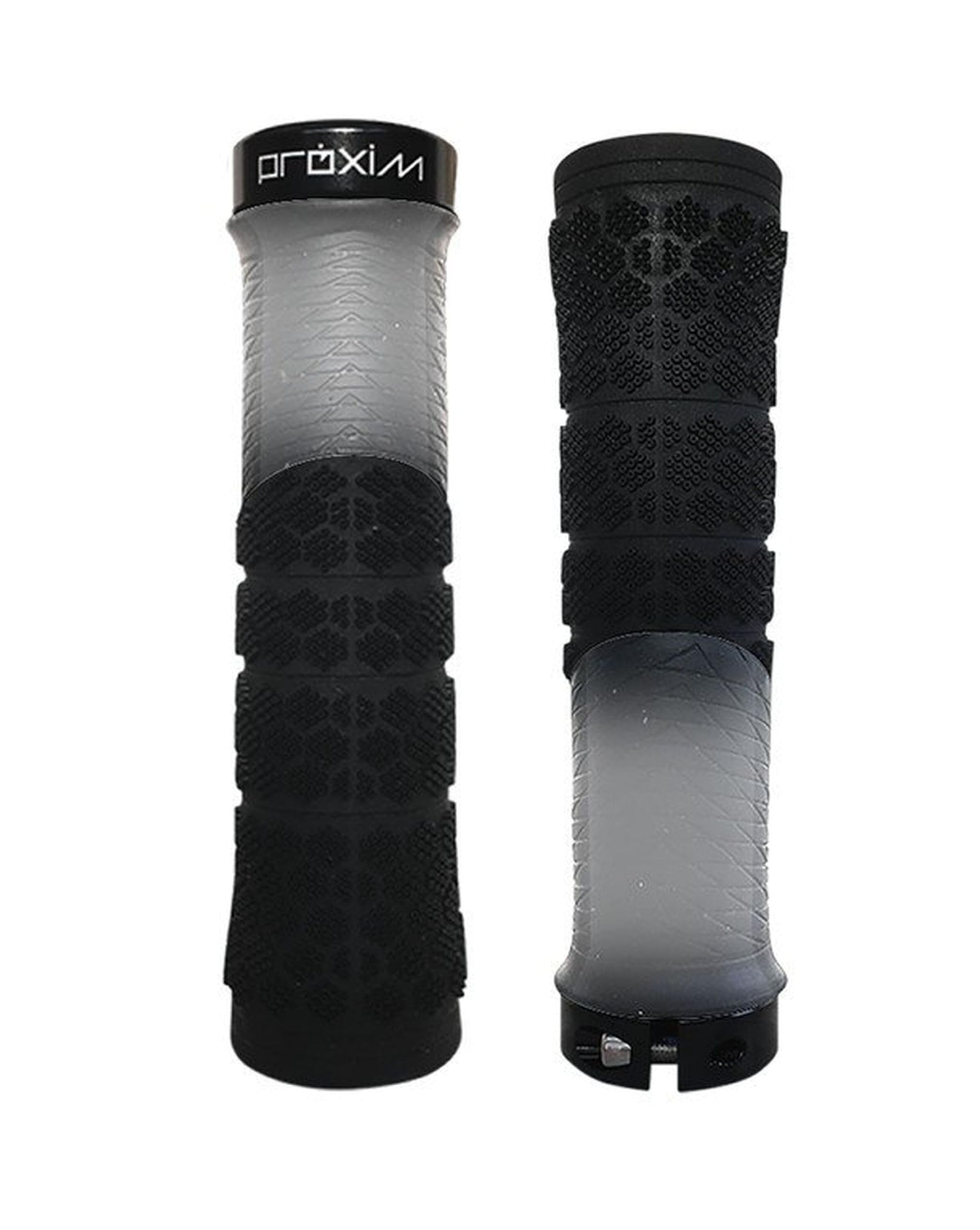 Prologo X-Shred Handlebar Grips, Black/Grey