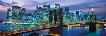 New York Brooklyn Bridge - Panorama (Compact Box 1000 Stukjes)