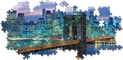 New York Brooklyn Bridge - Panorama (Compact Box 1000 Stukjes)