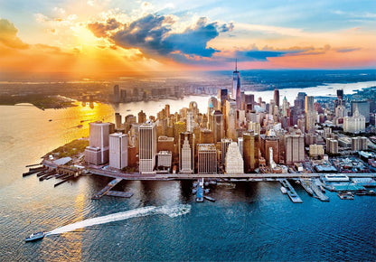 Clementoni 35543 New York, Puzzle 500 Teile, Hochwertige Kollektion, für Erwachsene, Hergestellt in Italien, Multicolor-35543, Multicolor