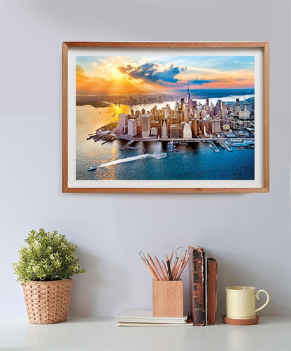 Clementoni 35543 New York, Puzzle 500 Teile, Hochwertige Kollektion, für Erwachsene, Hergestellt in Italien, Multicolor-35543, Multicolor