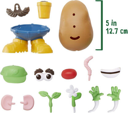 Mr Potato Head Goes Green Toy for Kids Ages 3 and Up, Made with Plant-Based Plastic and FSC-Certified Paper Packaging (Amazon Exclusive