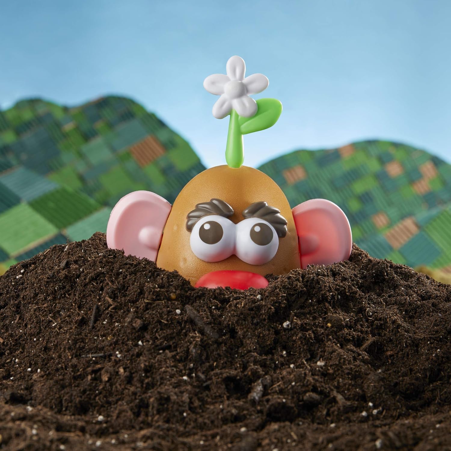 Mr Potato Head Goes Green Toy for Kids Ages 3 and Up, Made with Plant-Based Plastic and FSC-Certified Paper Packaging (Amazon Exclusive
