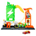 Hot Wheels City Toy Car Track Set, Super Recharge Fuel Station Playset with EV Chargers & 1:64 Scale Toy Vehicle