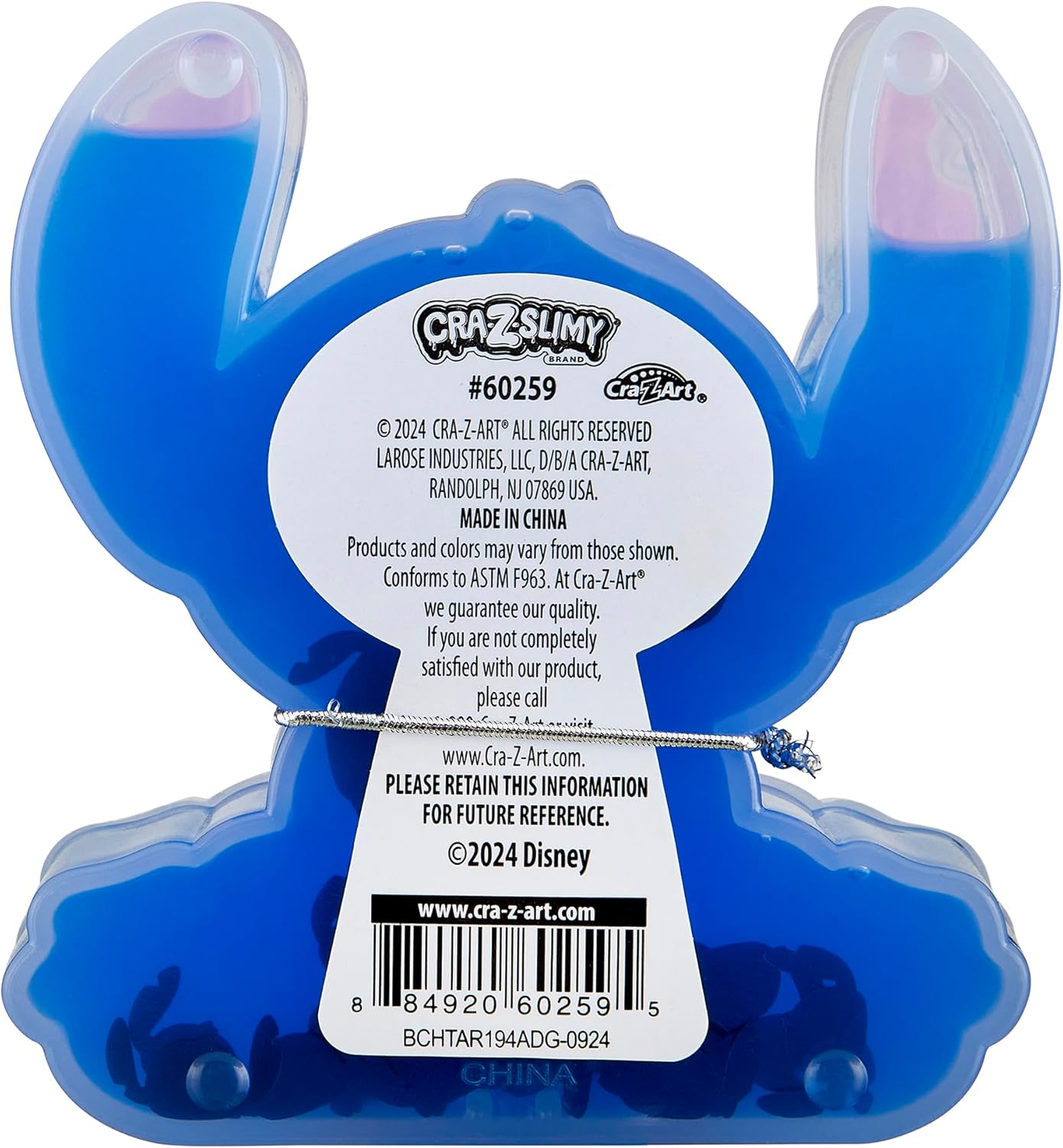 Cra-Z-Art Stitch Slimy Figure