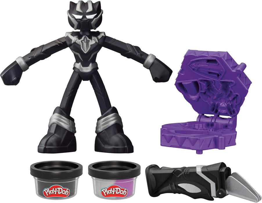 Play-Doh Marvel Black Panther Cutting Claws Action Figure Playset Age 4+