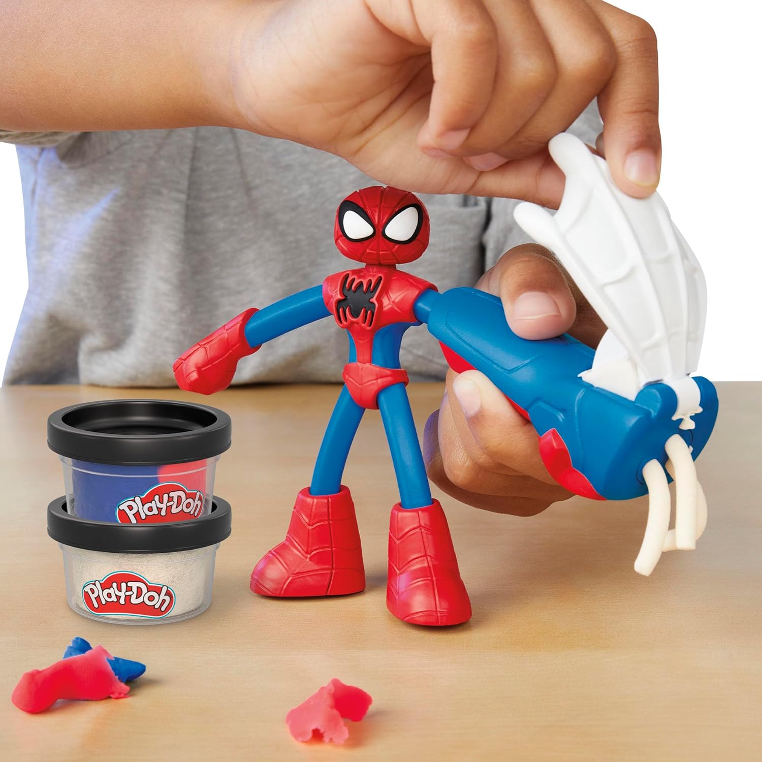 Play-Doh Marvel Spider-Man Thwip Squisher Action Figure Playset Age 4+