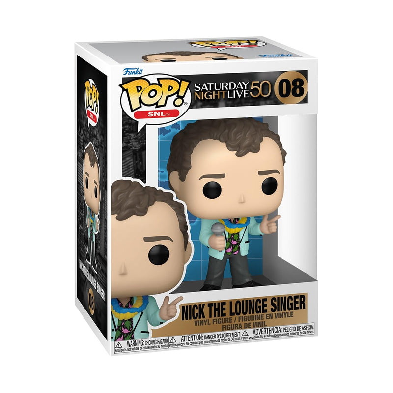 Funko Pop! TV: SNL 50th - Nick the Lounge Singer - Saturday Night Live - Collectable Vinyl Figure - Gift Idea - Official Merchandise - Toys for Kids & Adults - TV Fans - Model Figure for Collectors