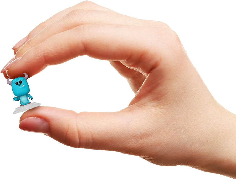 Funko Pop! Bitty: Pixar Mini Collectible Toys 4-Pack - Sulley, Mike Wazowski, Nemo & Mystery Chase Figure (Styles May Vary